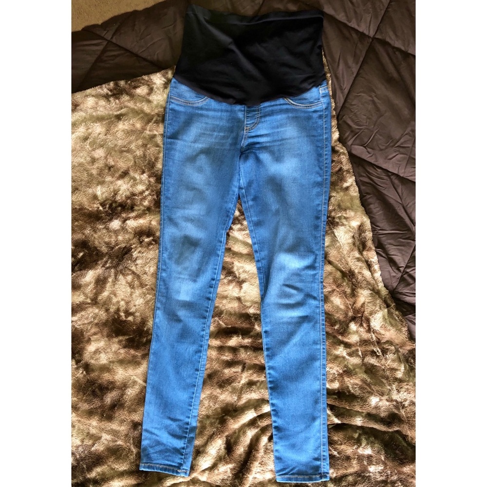 High Waist Skinny Maternity Jeans Fashion Nova SZ9